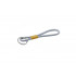 VW Golf Schlüsselanhänger grau Anhänger Key Chain Kordel 5HG087010 8XP