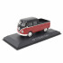 VW T1 Doppelkabine Pritsche Rot Schwarz 1:43 Norev 840218 Modellauto 1/43 Miniatur Original 3551098402186