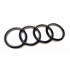 Audi Ringe Schwarz Glänzend 8T0853605 T94 Zeichen Emblem Black Edition Logo Teil