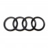 Audi Ringe Schwarz Glänzend 8T0853605 T94 Zeichen Emblem Black Edition Logo Teil