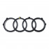 Audi Ringe Schwarz Glänzend 8T0853605 T94 Zeichen Emblem Black Edition Logo Teil