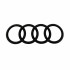 Audi Zeichen A5 / S5 Schwarz Hinten Selbstklebend Logo Emblem Ringe 8W6071802