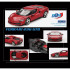 Pagani Utopia Dubai Red 1:64 Modellauto BBRDIE6431