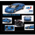 Ferrari 296 GTB BLU Cora 2024 1:64 Modellauto BBRFER64004