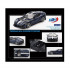 Ferrari 812 Competitizone Blu Tour de France 2023 1:64 Modellauto BBRDIE64011