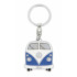 VW T1 BUS SCHLÜSSELANHÄNGER IN GESCHENKDOSE - BLAU Anhänger Key Ring BUKH02 