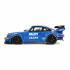 Porsche 911 964 RWB Bodykit Osho 1:18 Modellauto Miniatur 1/18 GT448 Rauh Welt Wallys Jeans Blau Blue