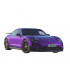 Porsche Taycan Turbo GT Purple Sky Metallic 2023 1:18 Modelauto GT Spirit GT520