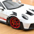 Porsche 911 GT3 RS 1:12 Modellauto Miniatur 1/12 Weiß Rot Norev 127530 White Red