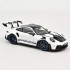 Porsche 911 GT3 RS Weissach Paket 1:18 Modellauto Miniatur Weiß Indigoblau 187353 Blau 1/18