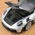Porsche 911 GT3 RS Weissach Paket 1:18 Modellauto Miniatur 1/18 Silber Metallic Silver Norev 187366