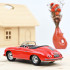 Porsche 356 Speedster 1:18 Modellauto Miniatur 1/18 1954 Red Rot Norev 187461