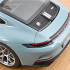 Porsche 911 S/T 1:18 Modellauto Miniatur 1/18 Meissenblau Blue Norev 187470