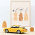 Porsche 911 / 993 Carrera 1:18 Modellauto Miniatur 1/18 Gelb Yellow Norev 187596