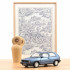 VW Golf II 2 1:18 Modellauto Miniatur 1/18 10 Millionen Starblau Blue 188562