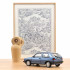 VW Golf II 2 1:18 Modellauto Miniatur 1/18 10 Millionen Starblau Blue 188562