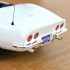 Chevrolet Corvette C3 Convertible 1:18 Modellauto Miniatur 1/18 Can Am 189038 Norev Weiß White