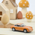 Porsche 911 1:43 Modellauto Miniatur 1/43 1969 Bahama Gelb Jet Car Norev 750039