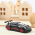 Porsche 911 GT3 RS 1:43 Modellauto Miniatur 1/43 Schwarz Rot Norev 750062 Jet
