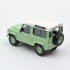 Land Rover Defender 1:43 Modellauto Miniatur 1/43 1995 Grün Weiß Norev 845106