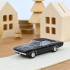 Dodge Charger 1:43 Modellauto Miniatur 1/43 1998 Schwarz Black Norev 950004 Jet