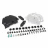 Befestigungssatz Radhausschale Radhaus vorn hinten Original Audi A4 V04017001B 8W0098629 8W0098629A