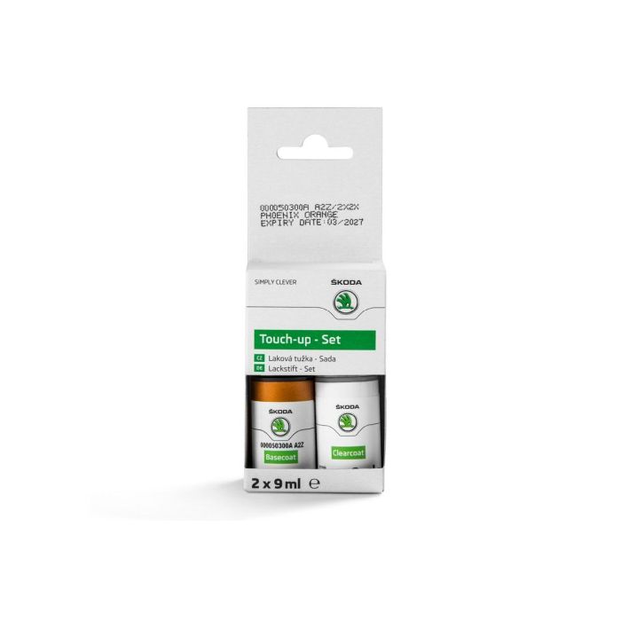 Skoda Lackstiftset Phoenix Orange Metallic A2Z Lackstift 000050300A A2Z