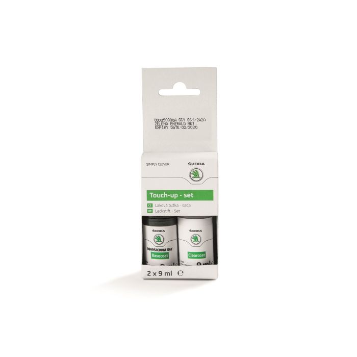 Skoda Lackstiftset Emerald Grün Metallic G6Y Lackstift 000050300A G6Y