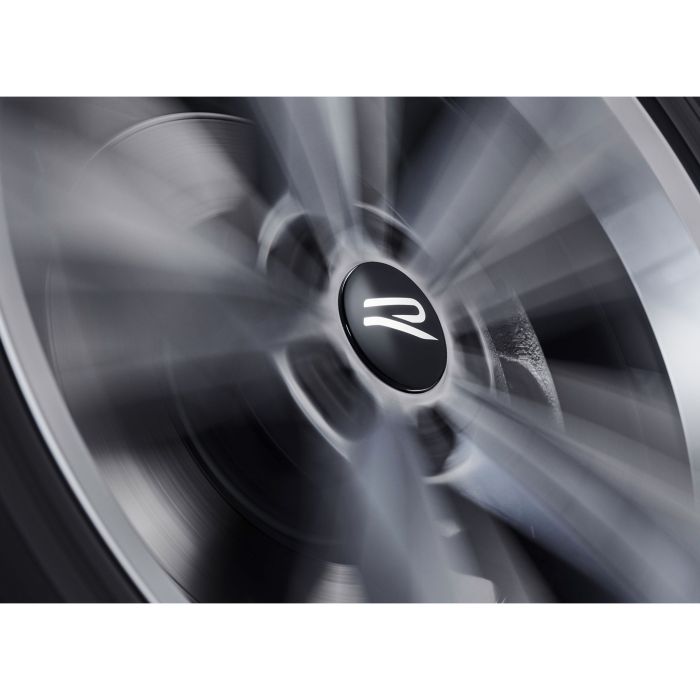 VW R dynamische Nabenkappen Nabendeckel stehendes R Logo 000071213F