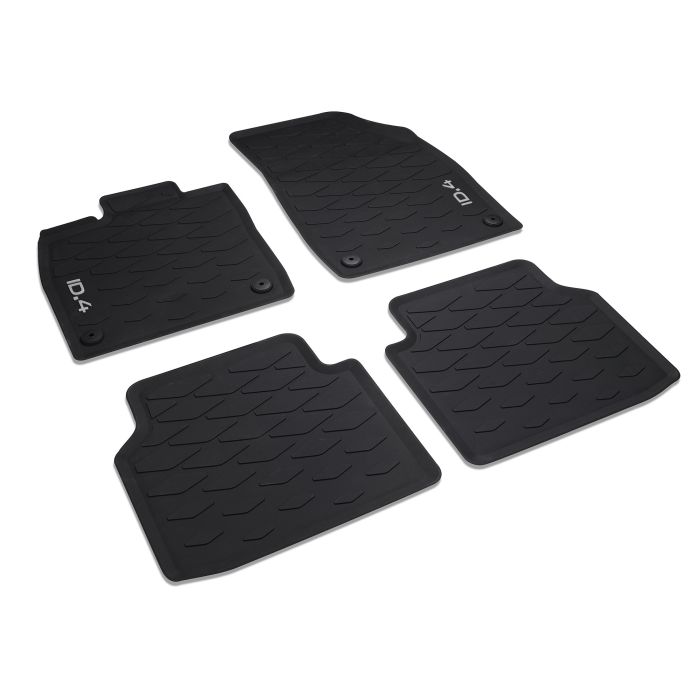 Original VW ID.4 Allwetterfußmatten Set Gummimatten Fußmatten Matten ID 4 11B061500 82V 11B06150082V