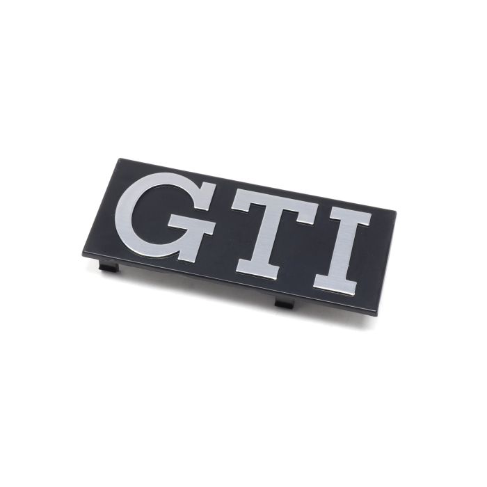 Original VW Golf 1 GTI Logo Kühlergrill Emblem Zeichen vorn 171853679 GX2