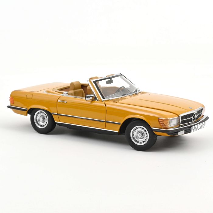 Mercedes Benz 450 SL 1975 Cayenneorange 1:18 Modellauto Norev 183350