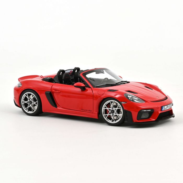Porsche 718 Spyder RS 2023 Guards Red 1:18 Modell Norev Miniatur 187271
