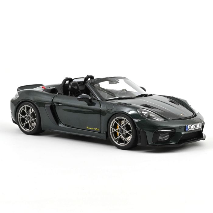 Porsche 718 Spyder RS mit Weissachpaket 2023 Tannengrün 1:18 Norev 187272
