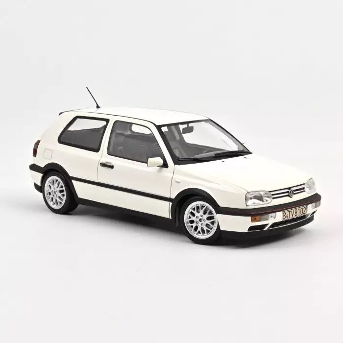 VW Golf 3 GTI 1996 Candywhite 1:18 Modellauto Norev 188508