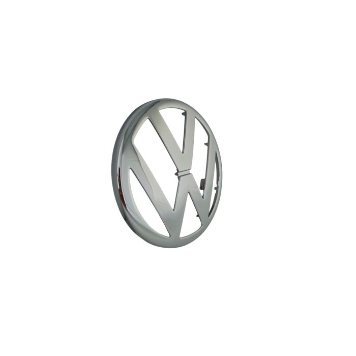 VW Zeichen Golf Chrom Vorn Kühlergrill Logo Emblem 1J0853601 FDY
