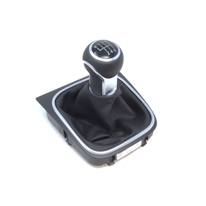 Original VW Golf 5 R32 Leder Schaltknauf mit Manschette 1K0711113CLUZD Knauf