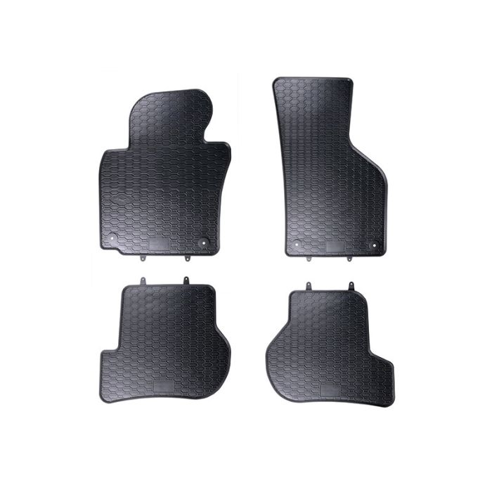 VW Gummifussmatten Satz Golf 5 6 Jetta Scirocco vorn hinten Gummi Fußmatten