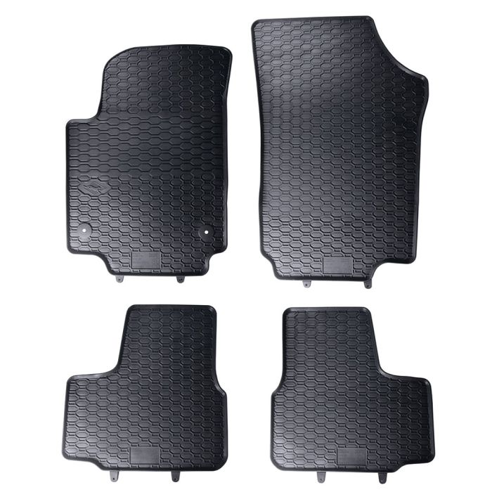 Gummifussmatten Satz VW Up Seat Mii Skoda Citigo vorn hinten