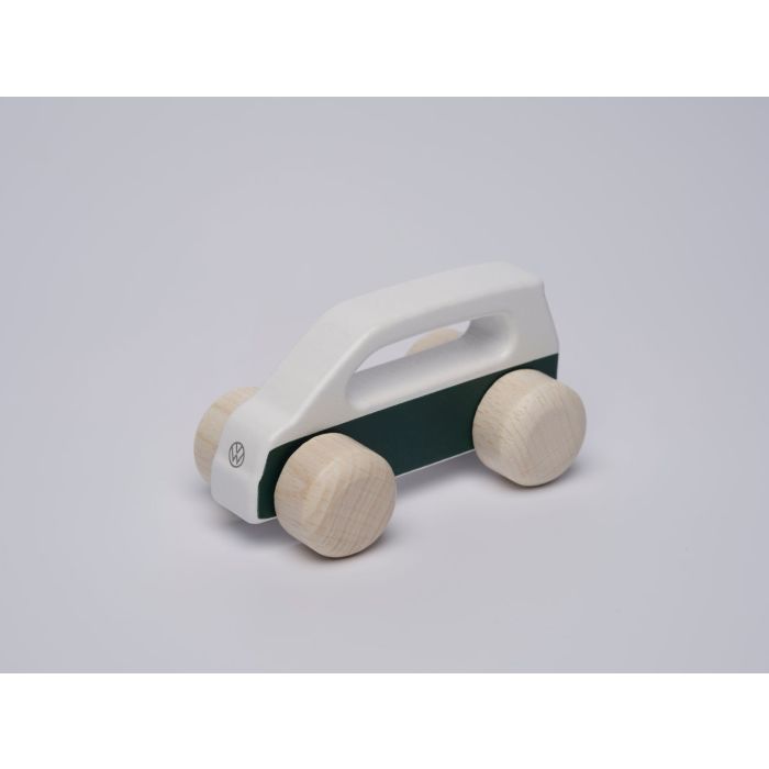 VW ID.Buzz Spielzeugauto Holz Auto Weiß Grün 1T3087511A