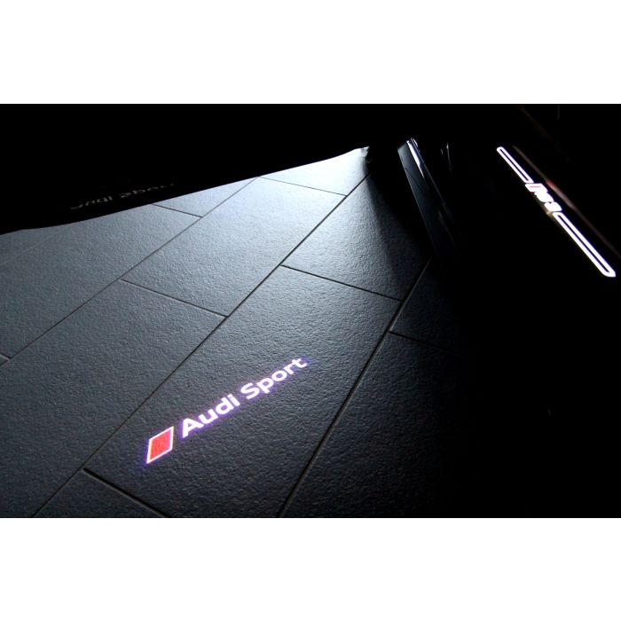 Audi LED Einstiegsleuchten Audi Sport Türeinstiegsbeleuchtung