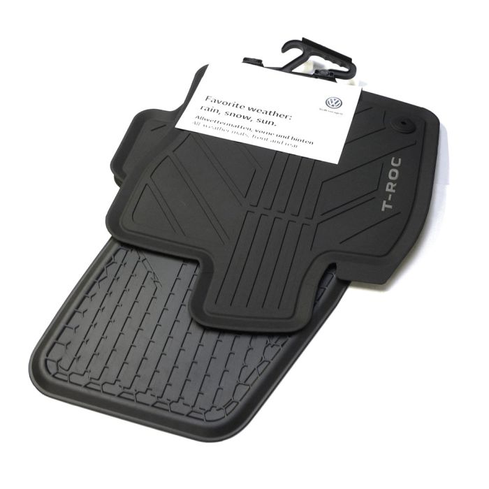 VW T-Roc Allwetterfussmatten Satz 2GA061500 82V vorn hinten