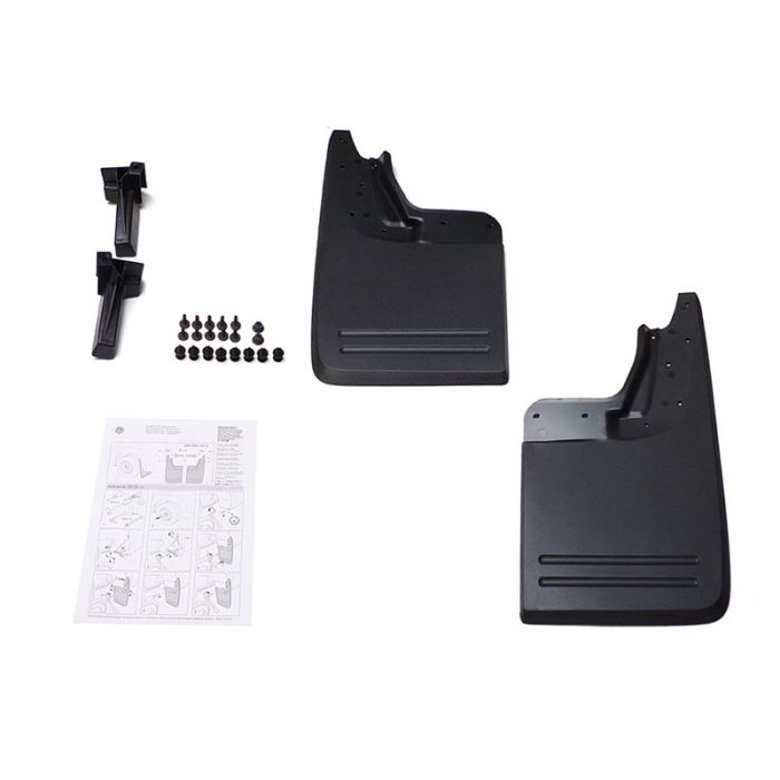 VW Original Amarok 2H Schmutzfänger hinten 2H0075101C mit Radhausverbreiterung