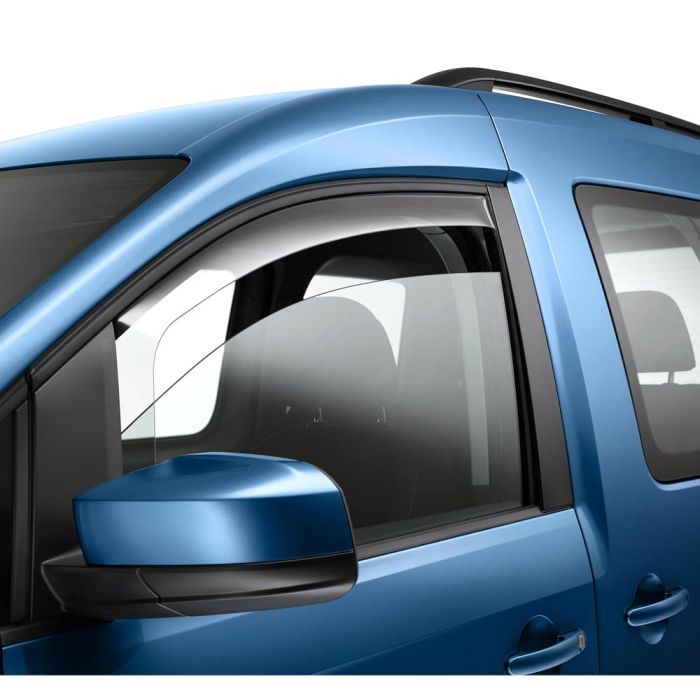 VW Caddy Tür Windabweiser 2K0072193B Rauchgrau Regenabweiser links rechts Original