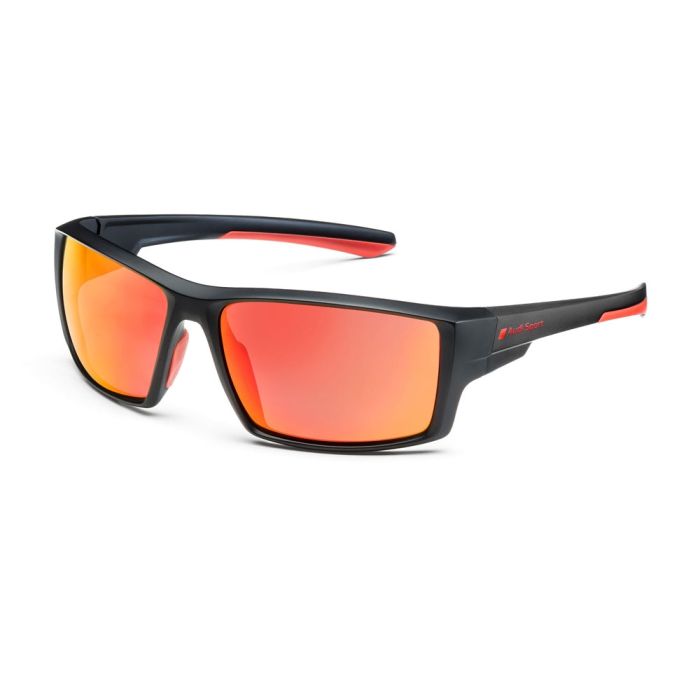 Audi Sport Sonnenbrille schwarz rot 3111900100 Sunglasses UV 400 Polarisiert