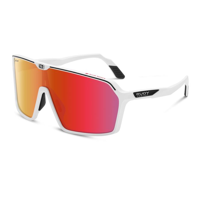Audi Sport Sonnenbrille verspiegelt weiß/rot Sunglasses Brille 3112200510