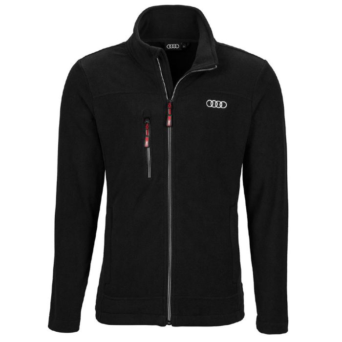 Audi Herren Fleece Jacke S M L XL XXL XXXL Audi Ringe Fleecejacke