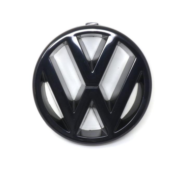 Original VW Emblem Front Schwarz 323853601 041 Logo Schriftzug Zeichen Golf 1 2 3 T4 Vento Jetta Passat Corrado