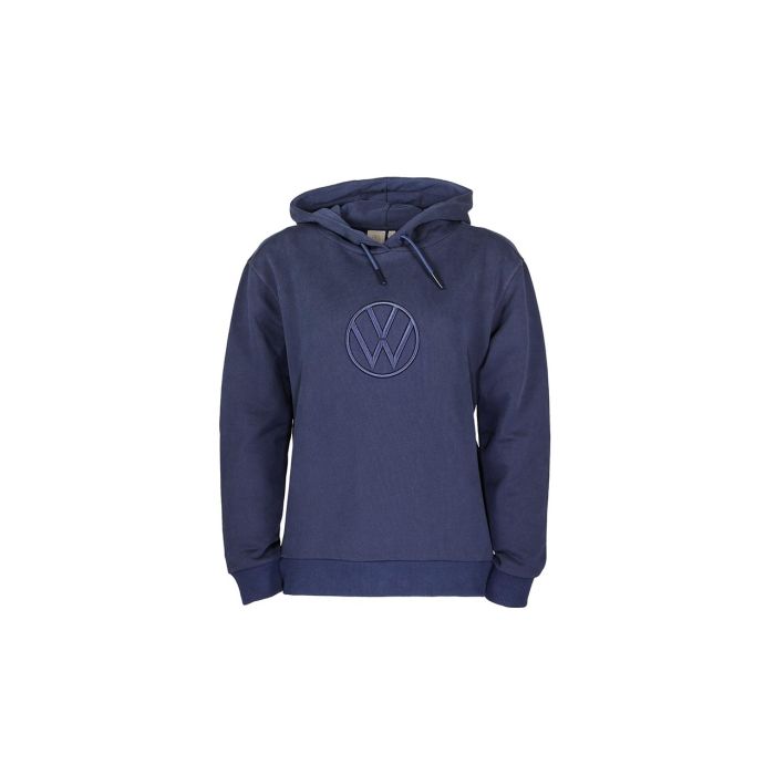 VW Damen Kapuzen Sweatshirt Dunkelblau Pullover Hoodie Gr. S M L  XL 330084140A-E 530