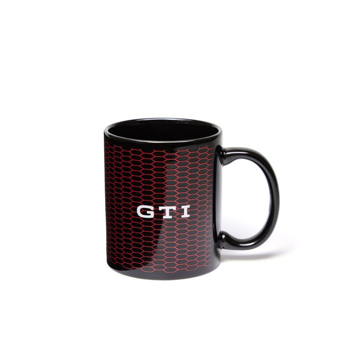VW GTI Tasse Schwarz Mug Kaffeebecher Becher Keramik 3A5069601